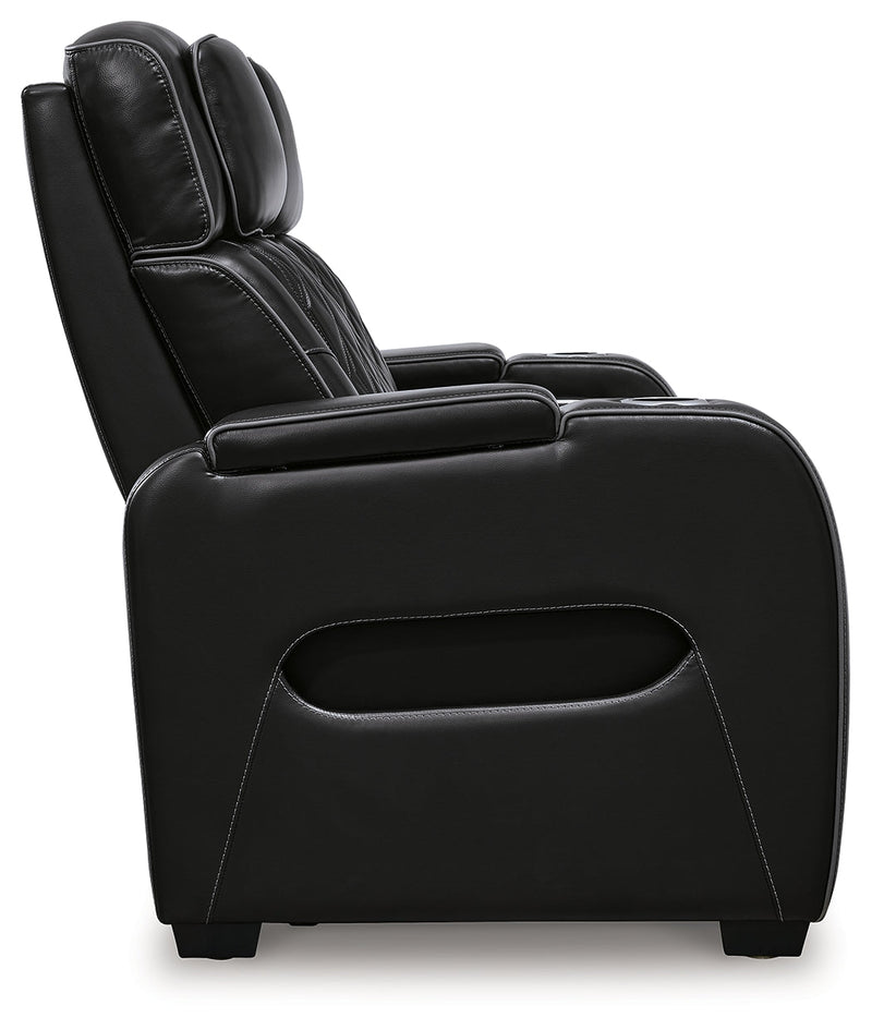 Boyington Sofa, Loveseat Recliner in Black - DMV FurniturePower Reclining Living Room Set