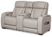 Boyington Sofa, Loveseat Recliner in Gray - DMV FurniturePower Reclining Living Room Set