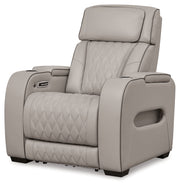 Boyington Sofa, Loveseat Recliner in Gray - DMV FurniturePower Reclining Living Room Set