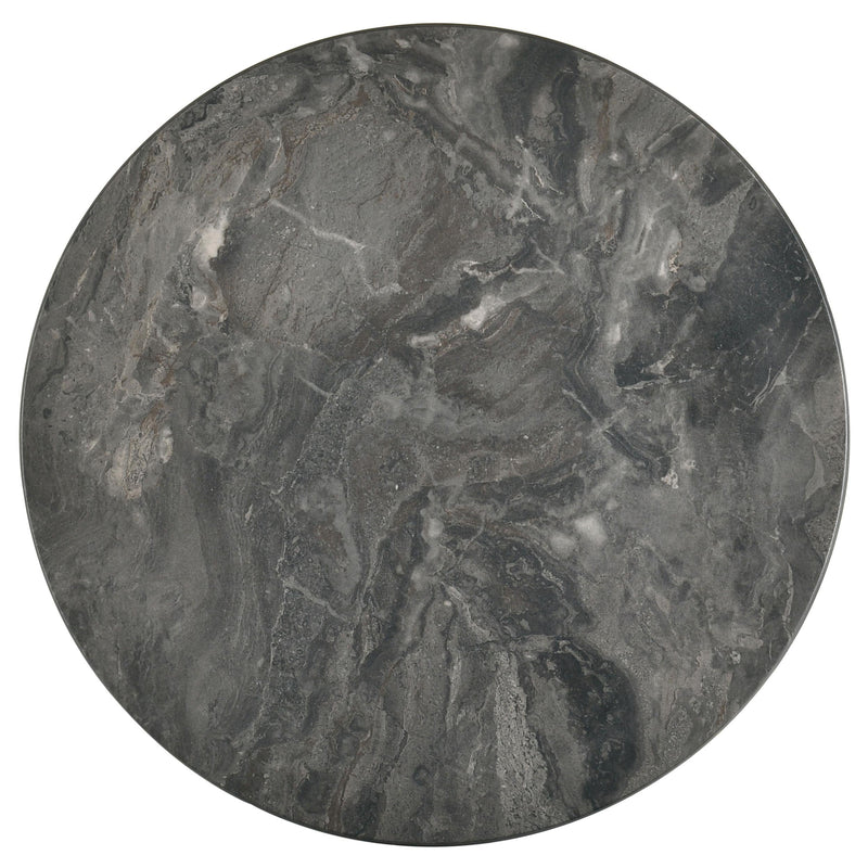 Bradley 2-Piece Round SmartTop Coffee Table Set Smokey Grey and Brown - 706458-S2