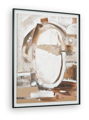 Bradlow Brown/White/Black Wall Art - A8000507