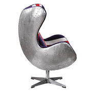 Brancaster British Flag Accent Chair W/Swivel - 59835