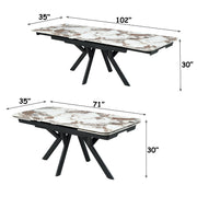 Branson Dining Table W/Ceramic Top - DN07830
