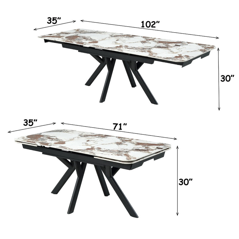 Branson Dining Table W/Ceramic Top - DN07830
