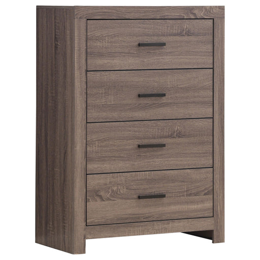 Brantford 4-drawer Bedroom Chest Barrel Oak - 207045