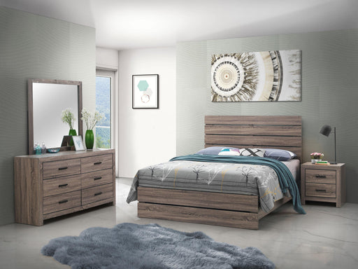 Brantford 4-piece Queen Bedroom Set Barrel Oak - 207041Q-S4