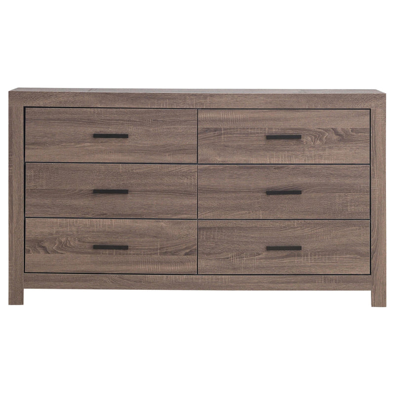 Brantford 4-piece Queen Bedroom Set Barrel Oak - 207041Q-S4