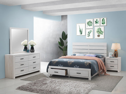 Brantford 4-piece Queen Bedroom Set Coastal White - 207050Q-S4