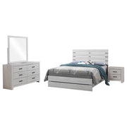 Brantford 4-piece Queen Bedroom Set Coastal White - 207051Q-S4