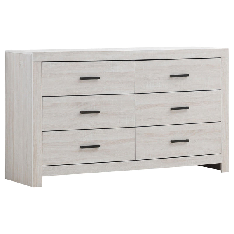 Brantford 4-piece Queen Bedroom Set Coastal White - 207051Q-S4