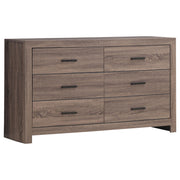 Brantford 5-piece Eastern King Bedroom Set Barrel Oak - 207041KE-S5