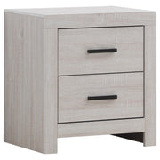 Brantford 5-piece Eastern King Bedroom Set Coastal White - 207050KE-S5