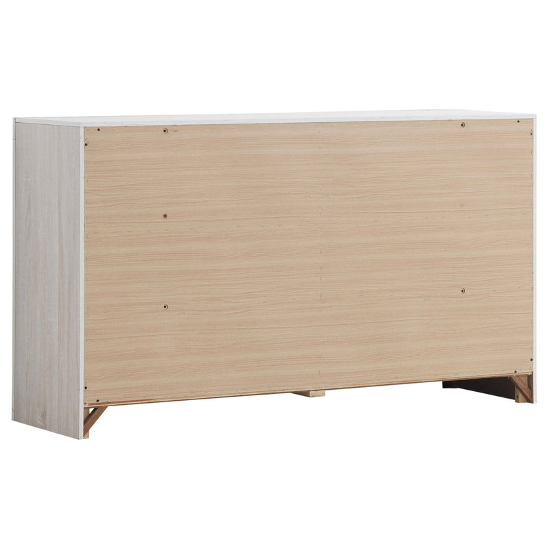 Brantford 5-piece Eastern King Bedroom Set Coastal White - 207050KE-S5