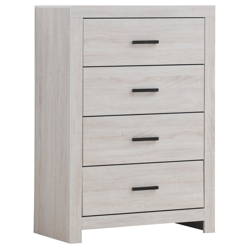 Brantford 5-piece Queen Bedroom Set Coastal White - 207051Q-S5