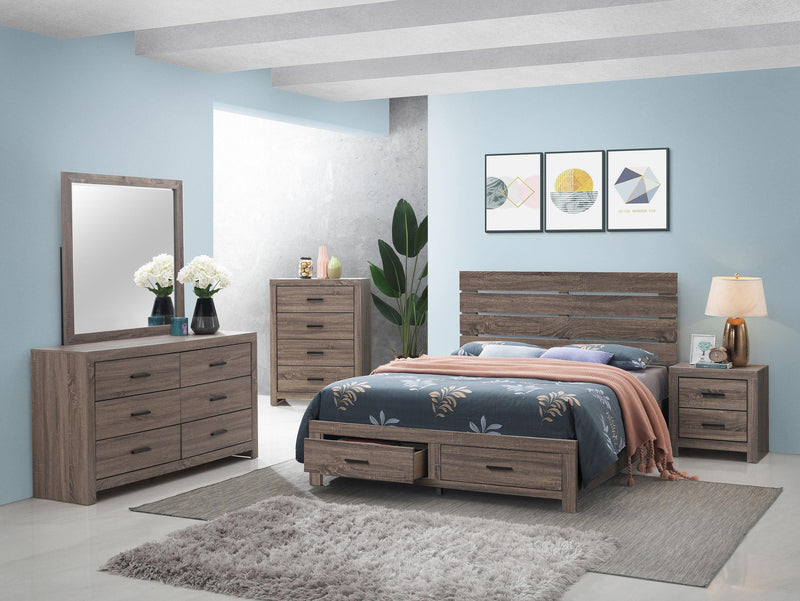 Brantford 6-drawer Dresser Barrel Oak - 207043