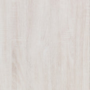 Brantford Wood Eastern King Panel Bed Coastal White - 207051KE