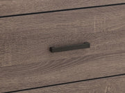 Brantford Wood Eastern King Storage Panel Bed Barrel Oak - 207040KE
