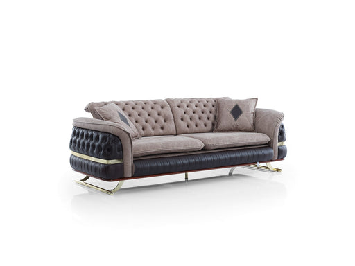 Bravo Convertible Sofa Brown in Brown - 101-BRA-ZENV-3