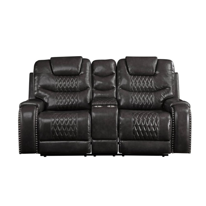 Braylon Motion Loveseat W/Console - 55411