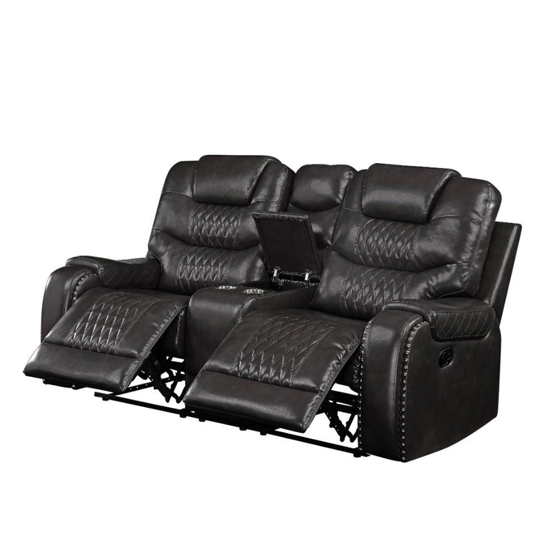 Braylon Motion Loveseat W/Console - 55411