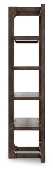 Breckington Dark Brown 76" Bookcase - H556-70