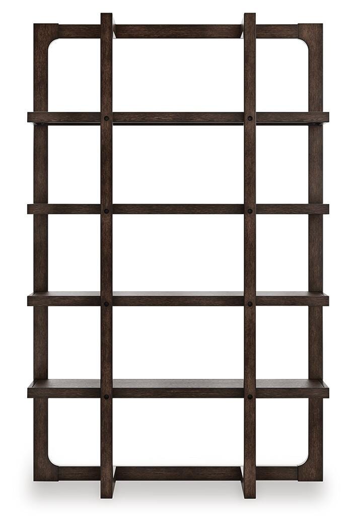 Breckington Dark Brown 76" Bookcase - H556-70