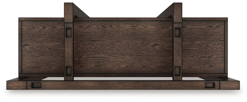 Breckington Dark Brown 76" Bookcase - H556-70