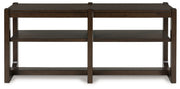 Breckington Dark Brown Sofa Table - T856-4