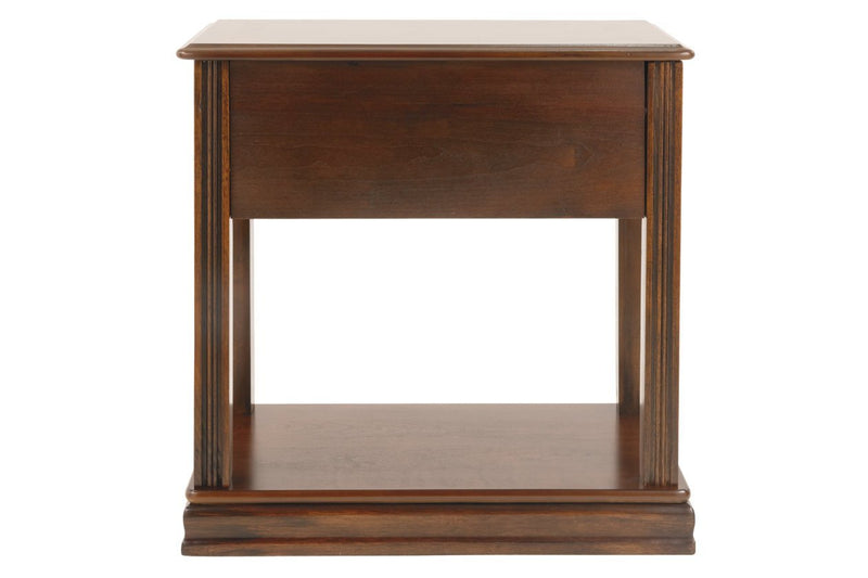 Breegin Brown Chairside End Table - DMV FurnitureEnd Table Chair Side