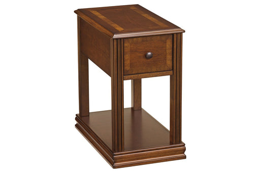 Breegin Brown Chairside End Table - DMV FurnitureEnd Table Chair Side