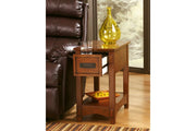 Breegin Brown Chairside End Table - DMV FurnitureEnd Table Chair Side