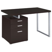 Brennan 47-inch 3-drawer Office Computer Desk Cappuccino - 800519