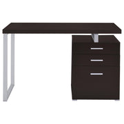 Brennan 47-inch 3-drawer Office Computer Desk Cappuccino - 800519
