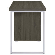 Brennan 47-inch 3-drawer Office Computer Desk Weathered Grey - 800520