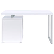 Brennan 47-inch 3-drawer Office Computer Desk White - 800325