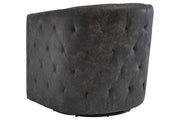 Brentlow Distressed Black Accent Chair - DMV FurnitureAccent Chair
