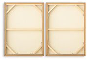 Brettwarth Green/Blue/Yellow Wall Art (Set of 2) - A8000555