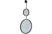 Brewer Black Accent Mirror - DMV FurnitureOther Products