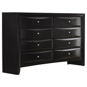 Briana 4-piece California King Bedroom Set Black - 202701KW-S4