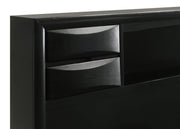 Briana 4-piece Eastern King Bedroom Set Black - 202701KE-S4