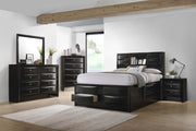 Briana 5-piece California King Bedroom Set Black - 202701KW-S5