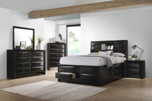 Briana 5-piece California King Bedroom Set Black - 202701KW-S5