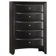 Briana 5-piece Queen Bedroom Set Black - 202701Q-S5