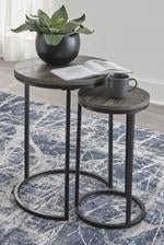 Briarsboro Black/Gray Accent Table (Set of 2) - DMV FurnitureTable