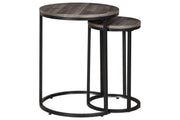 Briarsboro Black/Gray Accent Table (Set of 2) - DMV FurnitureTable
