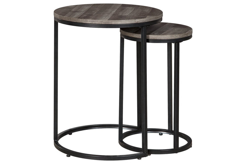 Briarsboro Black/Gray Accent Table (Set of 2) - DMV FurnitureTable