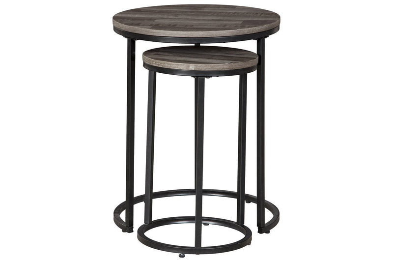 Briarsboro Black/Gray Accent Table (Set of 2) - DMV FurnitureTable