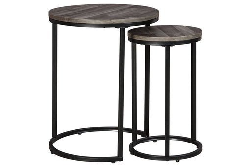Briarsboro Black/Gray Accent Table (Set of 2) - DMV FurnitureTable