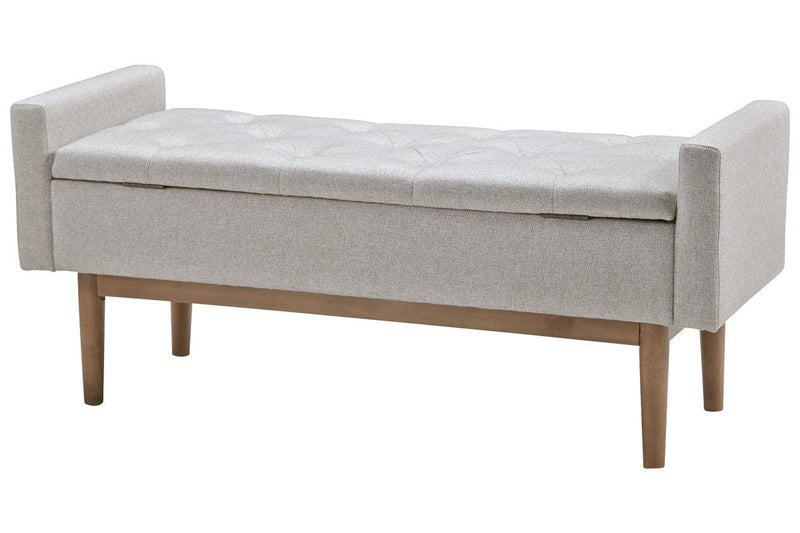 Briarson Beige/Brown Storage Bench - DMV FurnitureAccent Bench