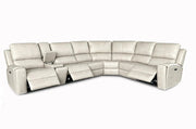 Brickston 4-piece Triple Power Reclining Sectional Sofa Mushroom - 600570PPP-SET